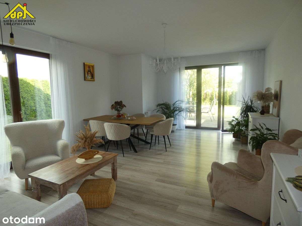 Dom wolnostojący z poddaszem użytkowym,  5 pokoi-7