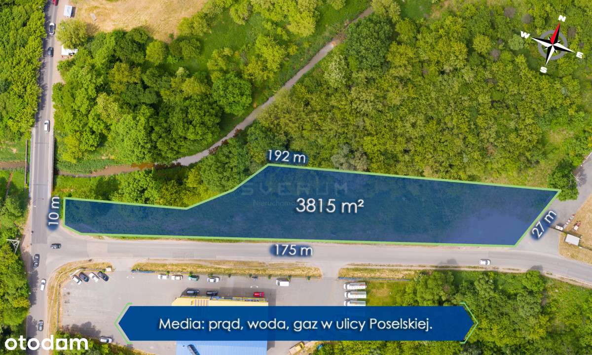 Działka Budowalna Częstochowa Błeszno - Pełny obrazek: 2/5