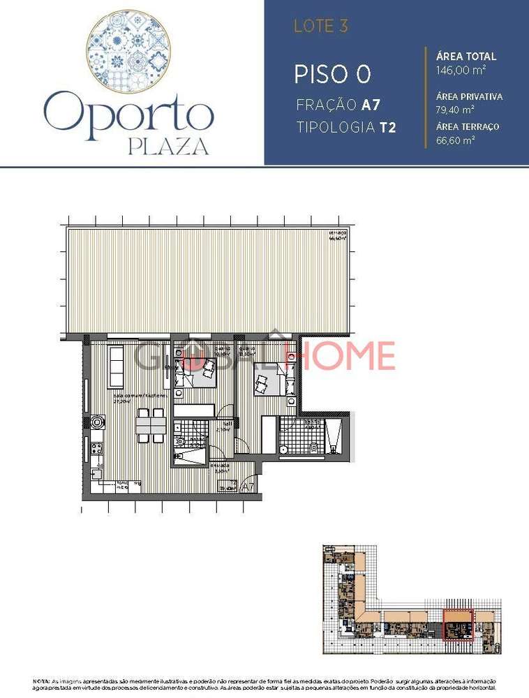 Apartamentos T2 – Empreendimento Oporto Plaza-12