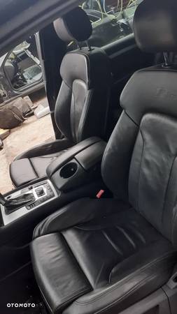 Fotele kanapy Audi Q7 S-Line czarna skóra - 1