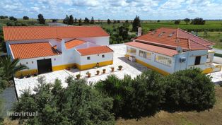 Quinta c/ Moradia T5 c/ piscina, garagem e terreno de 10500m2,  Alvala - Grande imagem: 3/37