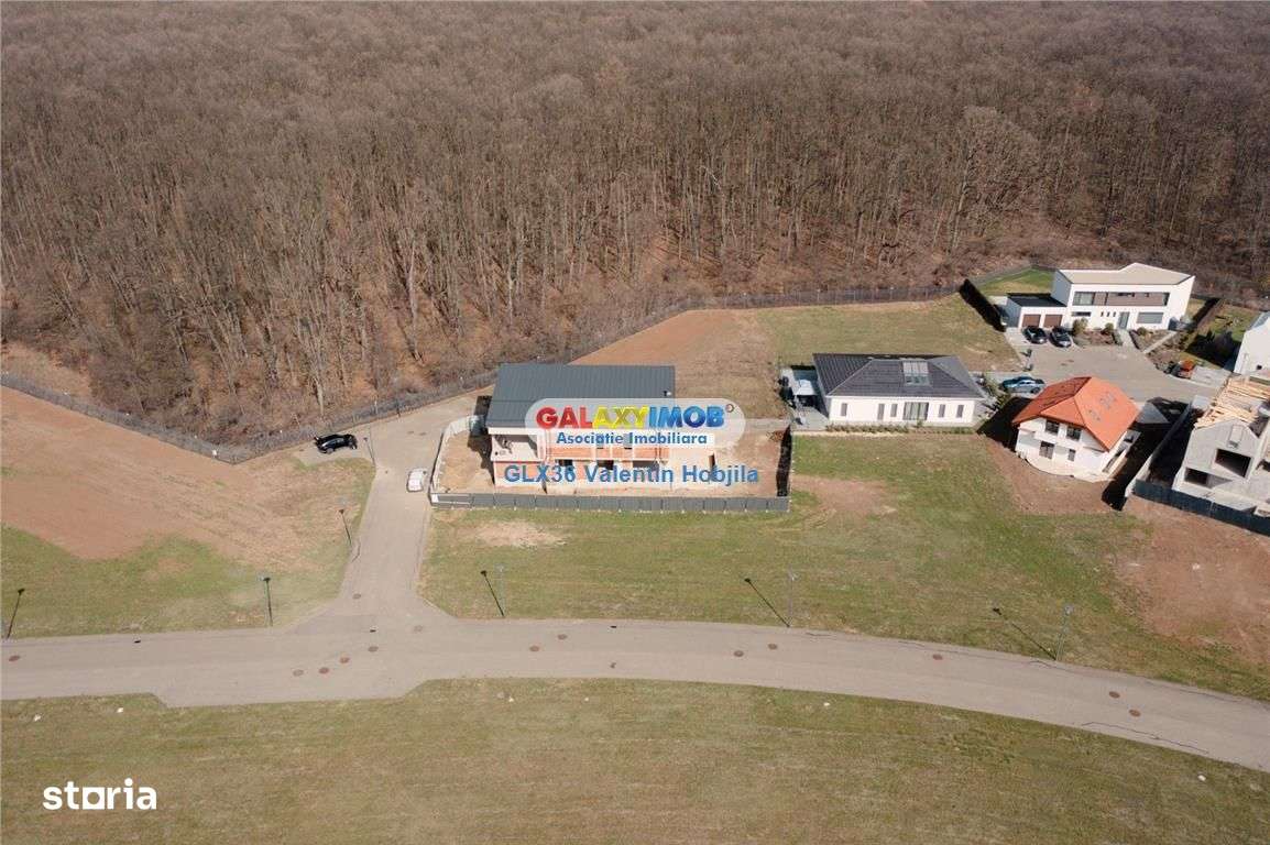 Vanzare teren 1290 mp cu proiect Balotesti Dumbrava Vlasiei padure - Imagine principală: 4/9