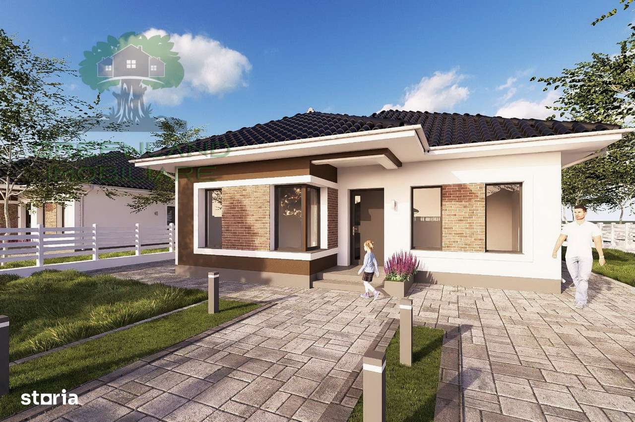 CASA PARTER 4 camere, 2 bai, 93mp, teren 350mp, MIROSLAVA-Ciurbesti - Imagine principală: 1/5