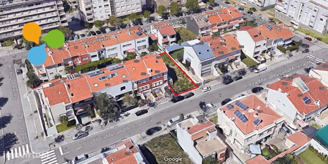 Terreno Para Construção  Venda em São Mamede de Infesta e Senhora da H - Grande imagem: 2/3