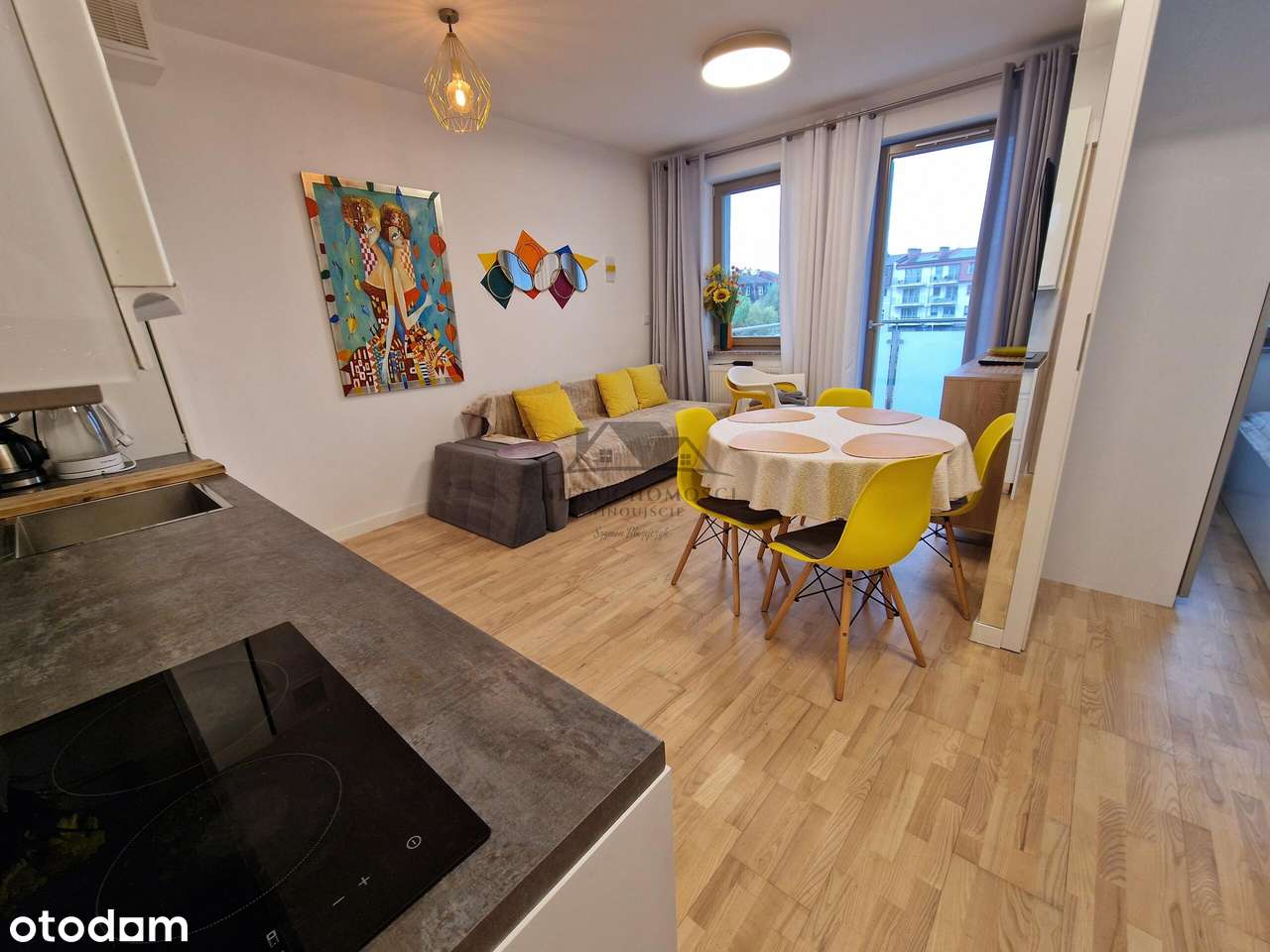 2 pokojowe mieszkanie z balkonem w nowym budynku przy parku Zdrojowym-1