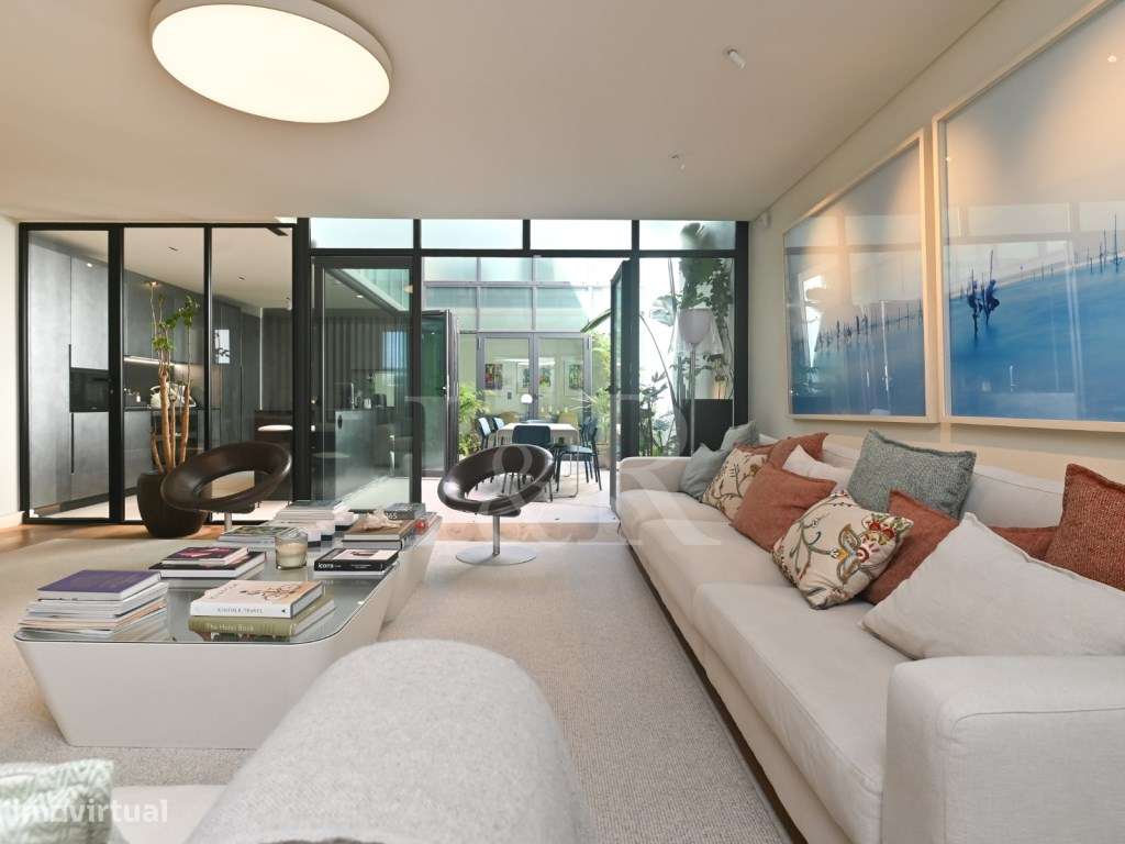Apartamento T4 duplex com dois terraços e piscina em Belém-7