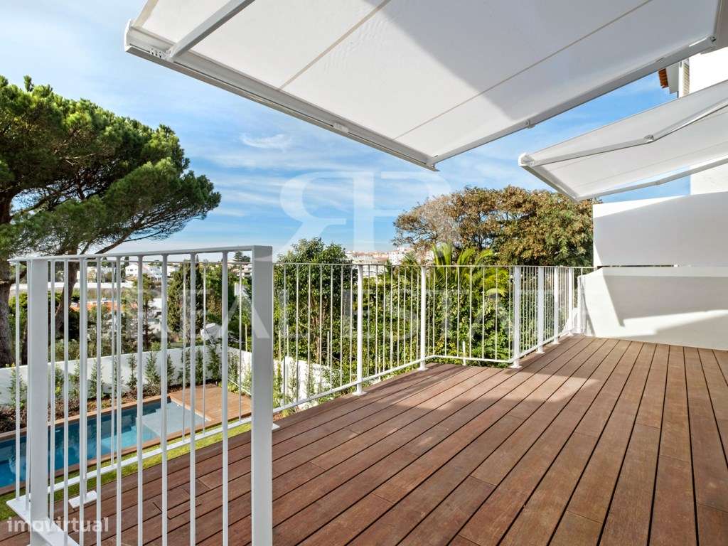 Moradia T4 com Jardim e Piscina no Monte Estoril - Cascais - Grande imagem: 5/49
