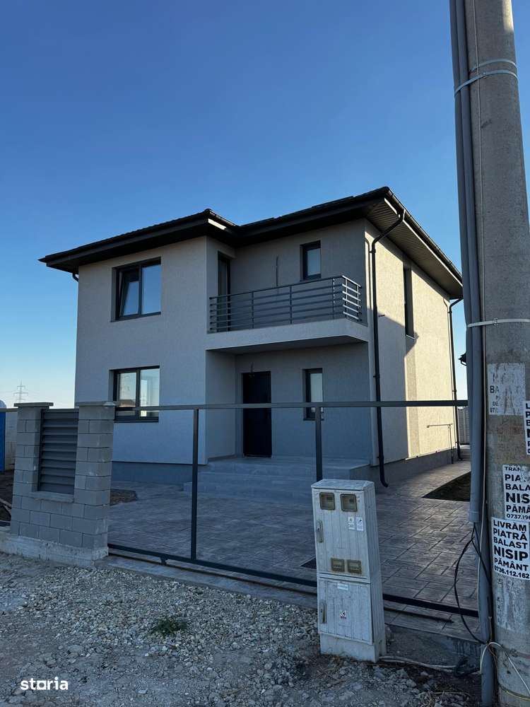 Casa individuala P+1E + pod, teren 450 mp – Berceni, ansamblu nou - Imagine principală: 1/16