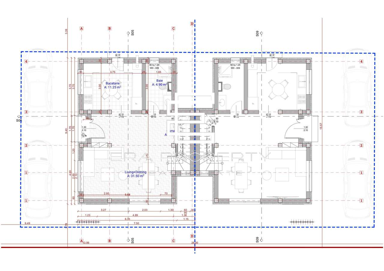 Casă modernă tip duplex, 4 camere – Șelimbăr, zona Triajului - Imagine principală: 4/6