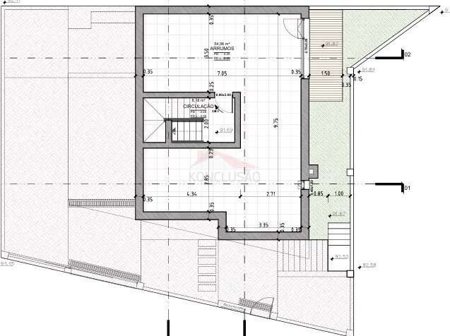 Moradia T4 de arquitetura moderna, estado de nova.-42