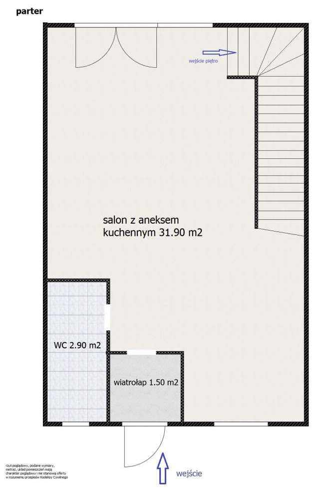 3 pokoje, ogródek, miejsca postojowe, Bałażejewo-1