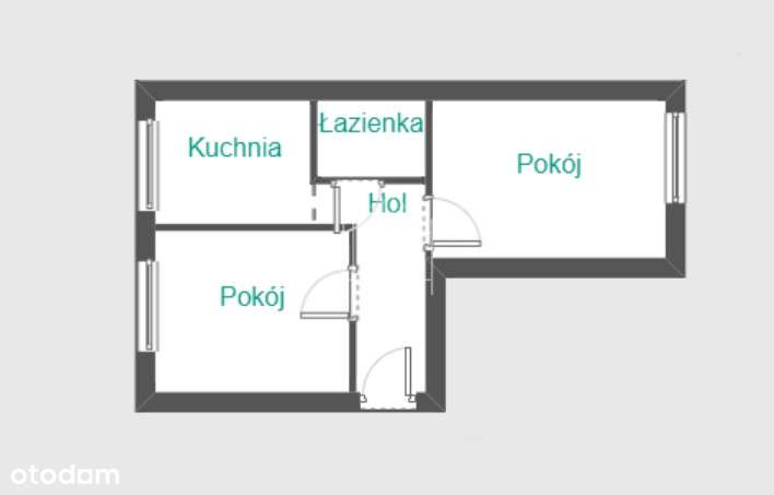 Przestronne 2 Pokoje | Wzgórze św. Maksymiliana - Pełny obrazek: 3/16
