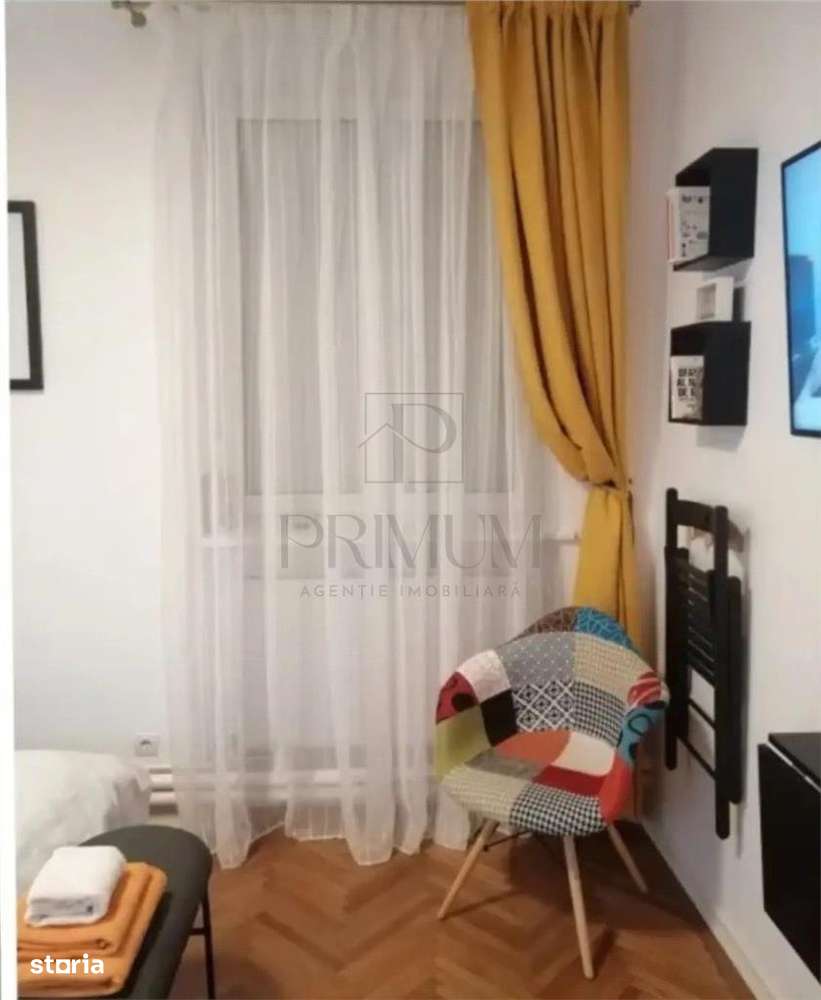 Garsoniera Cocheta - Renovata Complet - Mobilat si Utilat - Zona Centr - Imagine principală: 1/5