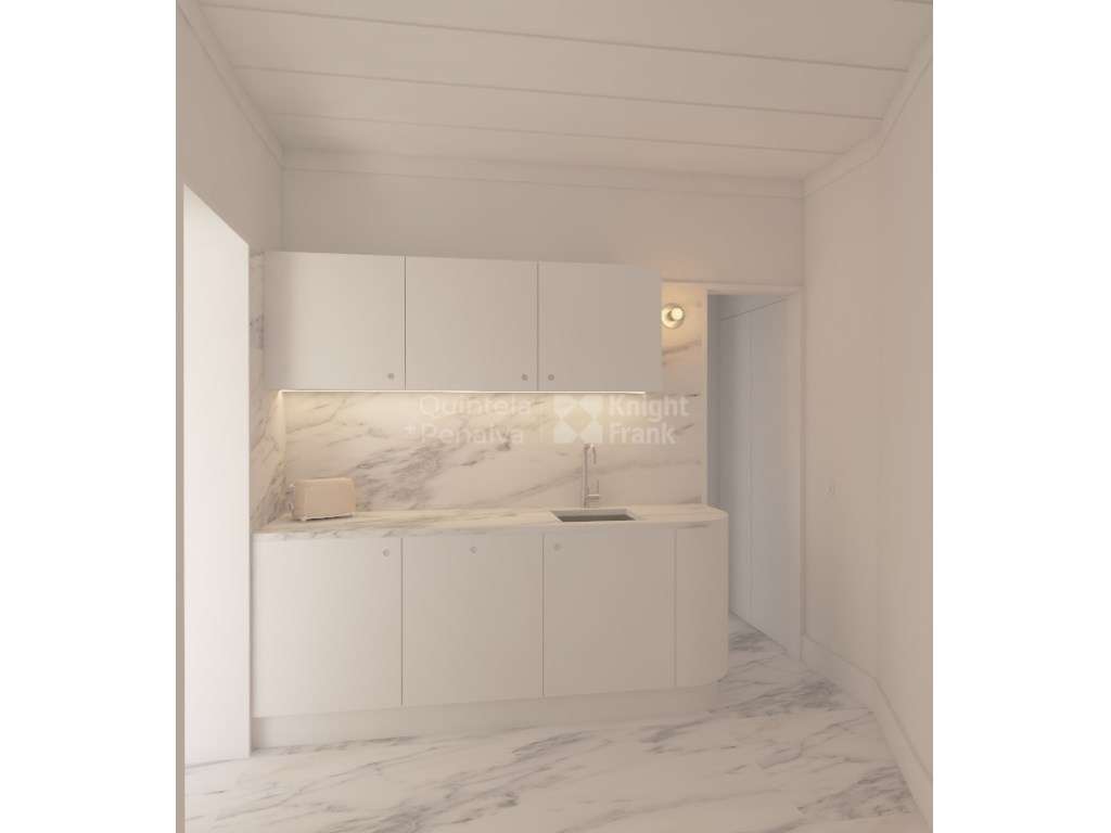 Apartamento T1 renovado para venda no centro histórico de Setúbal - Grande imagem: 2/23