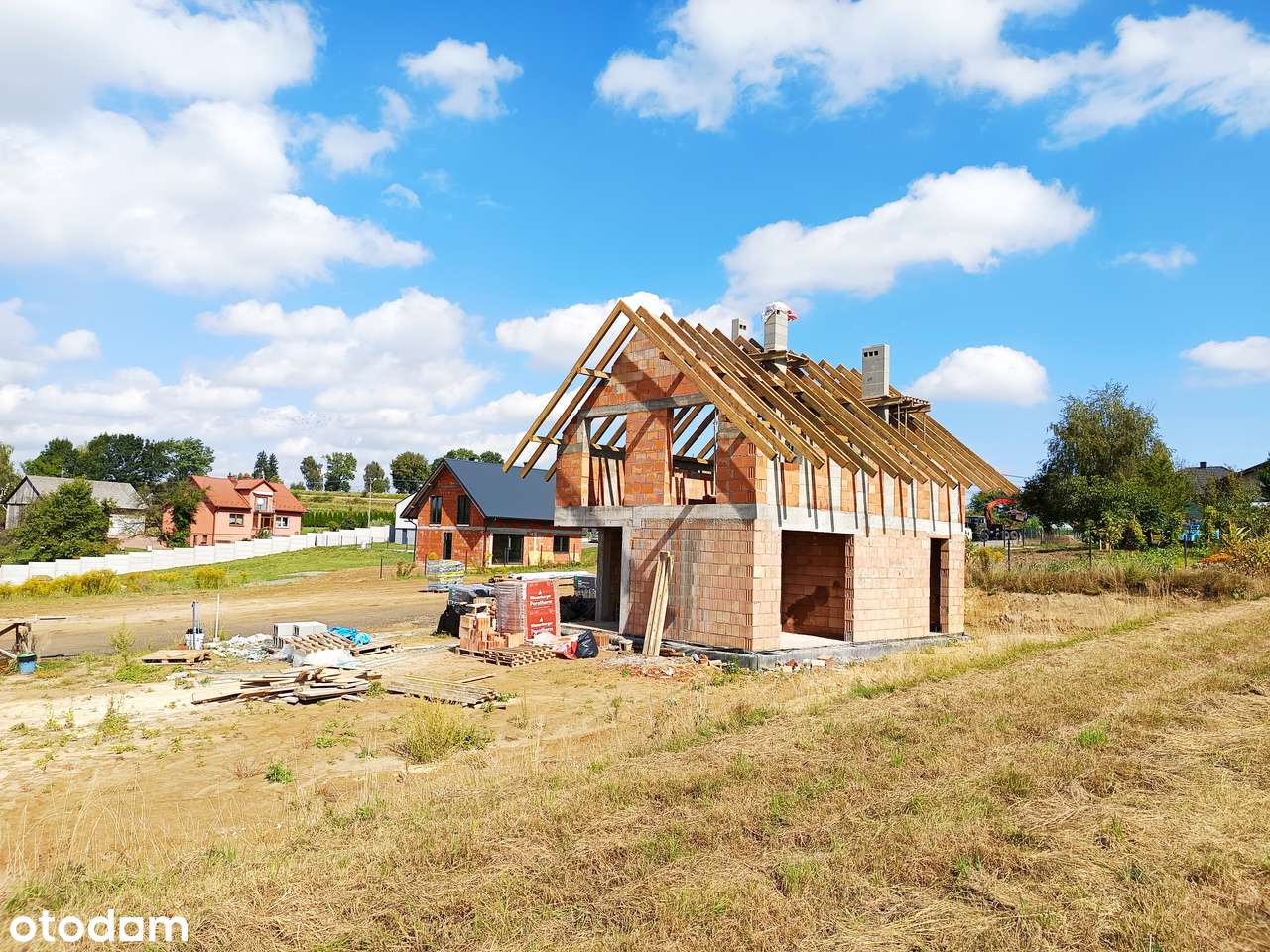 DOM WOLNOSTOJĄCY - STAN SUROWY  |102 m2| 4 pokoje | ogród | widok-4