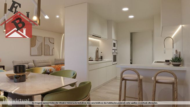 T2 mais 1 NOVO AMPLA VISTA MAR 150M2 SANTA MARINHA GAIA 349.000€-1