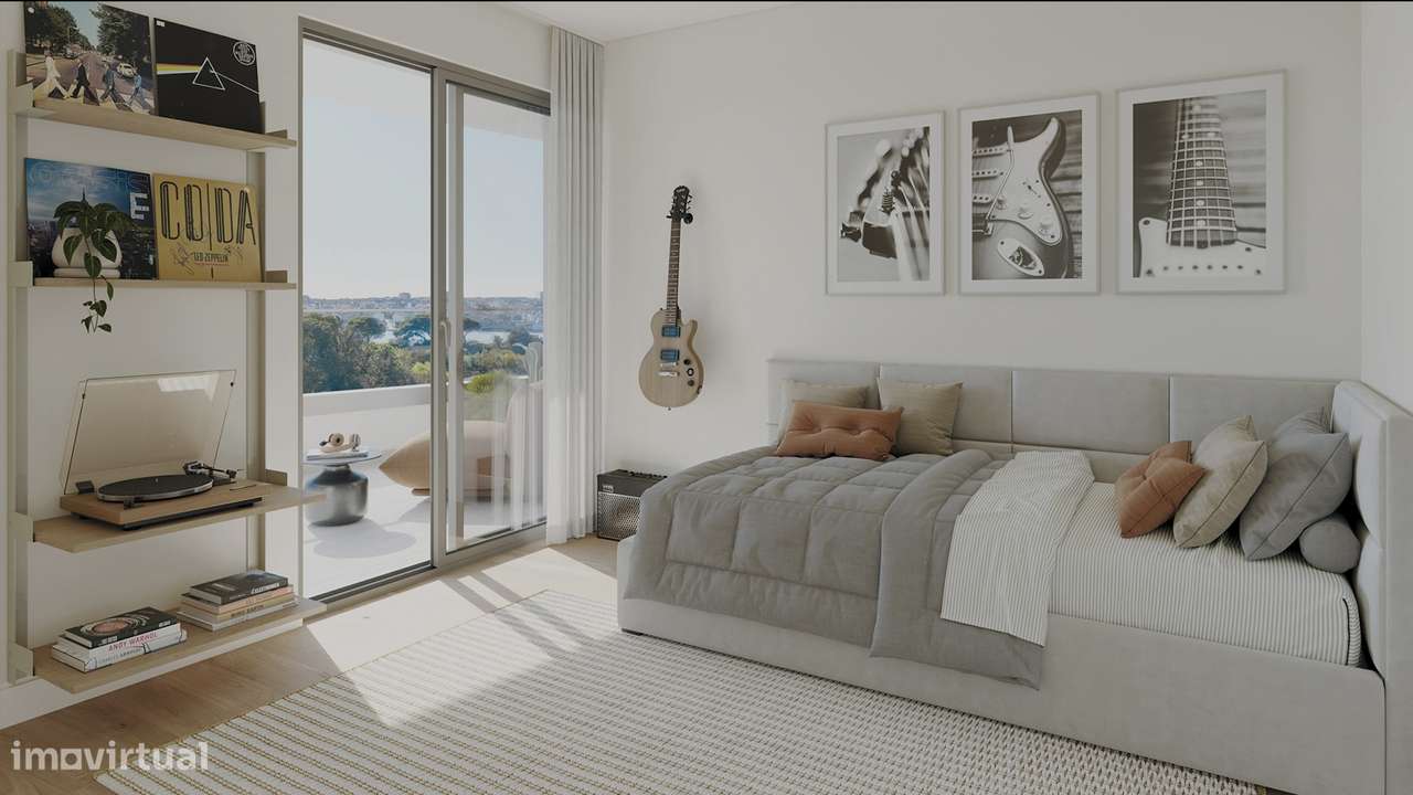 Excecional Apartamento T2- Empreendimento Seixal Baía-5