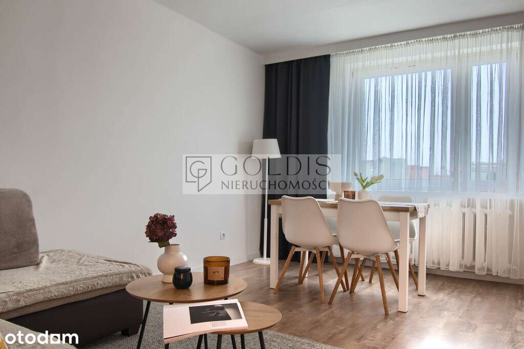 Jasne i funkcjonalne 2 pokoje na Klonowej-6