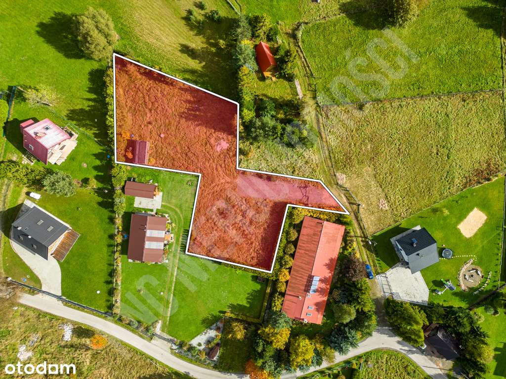 Widokowa działka - Zawoja Przysłop-3