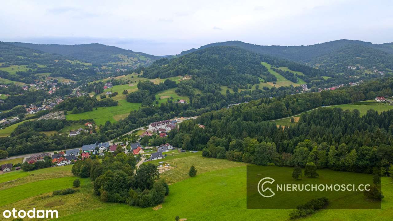 Działki budowlane w Skomielnej Czarnej - Pełny obrazek: 5/17