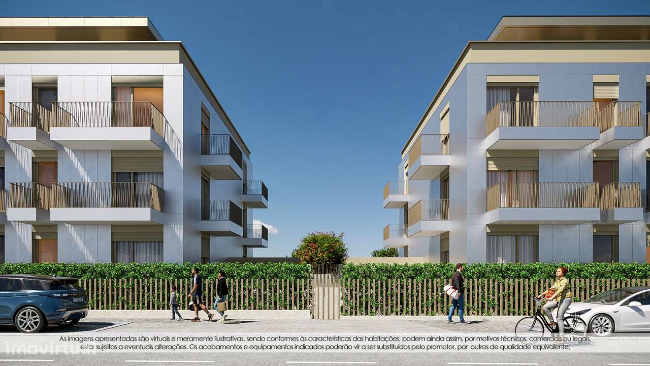 T3 Novo Último Piso C/ Lugar de Garagem Duplo em Arcozelo - Grande imagem: 5/42