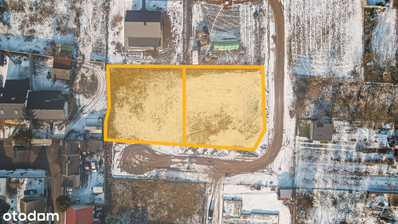 Pyzdry | Działki budowlane  812 m² i 858 m² | Pełne Media | MPZP |-8