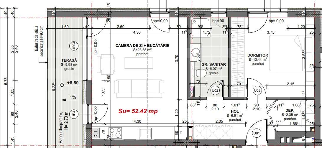 Apartament 2 camere, bloc nou Premium - Imagine principală: 4/4