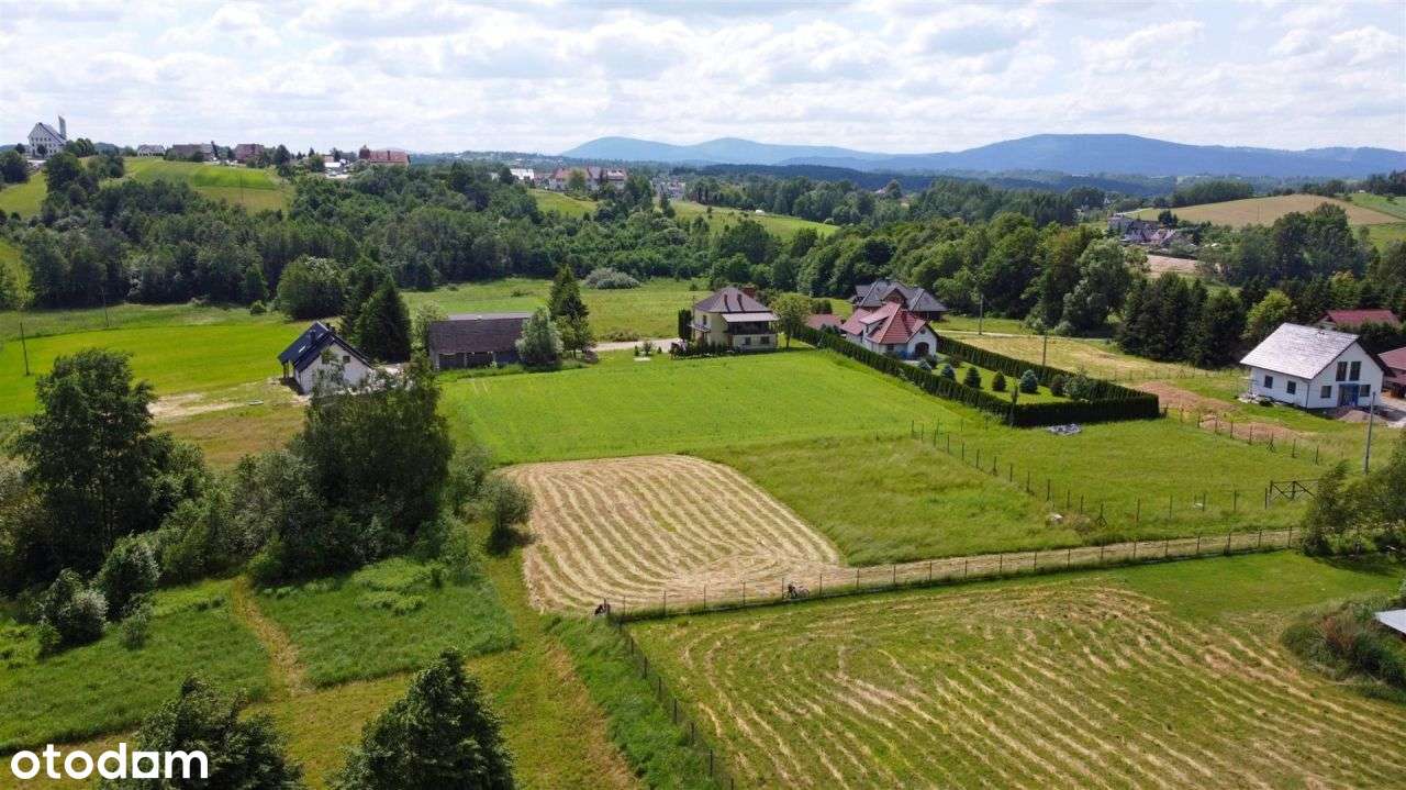 Działka budowlana 904 m² – media na działce.-4