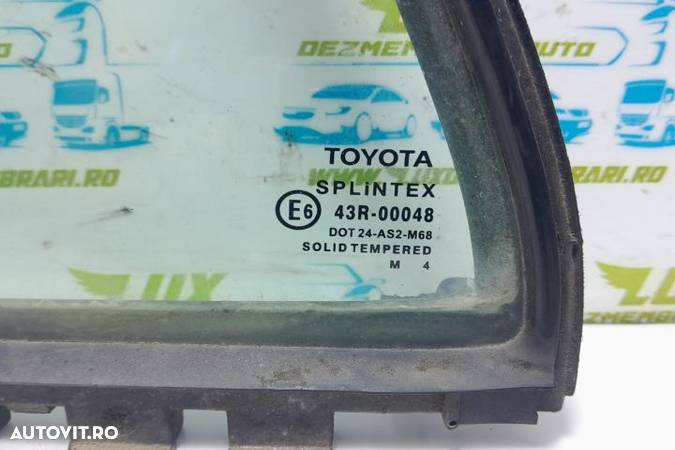 Geam fix stanga spate Toyota Yaris 2  [din 2005 pana  2009] seria - 2