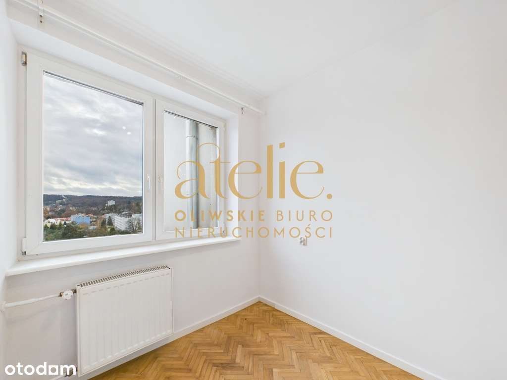 Oliwski punkt widokowy ukryty w mieszkaniu! - Pełny obrazek: 4/12