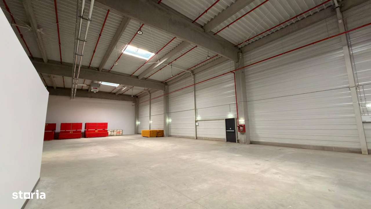 Hală de închiriat – 660 mp, cu birouri și grup sanitar - Imagine principală: 5/9