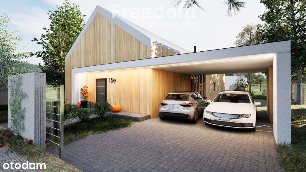 Działka Kalety z projektem i pozwoleniem na budowę - Pełny obrazek: 1/13