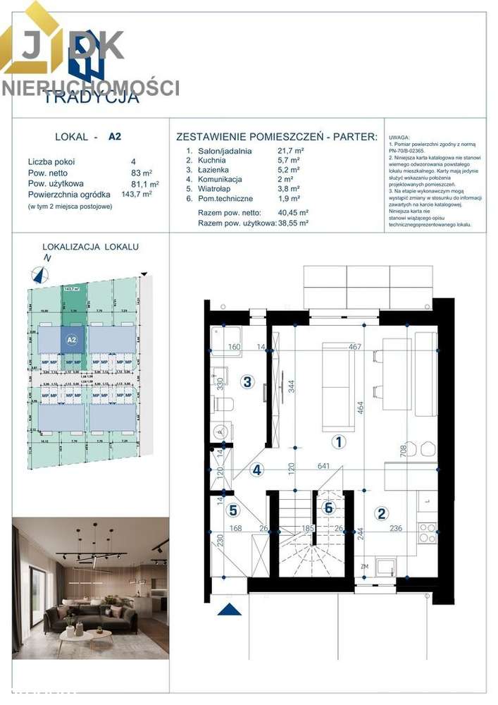 Mieszkanie 81 m² w domu dwulokalowym | Nowe Mostki-5