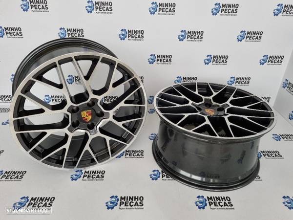 Jantes Porsche Macan RS Spyder em 20 GunMetal Polido - 5