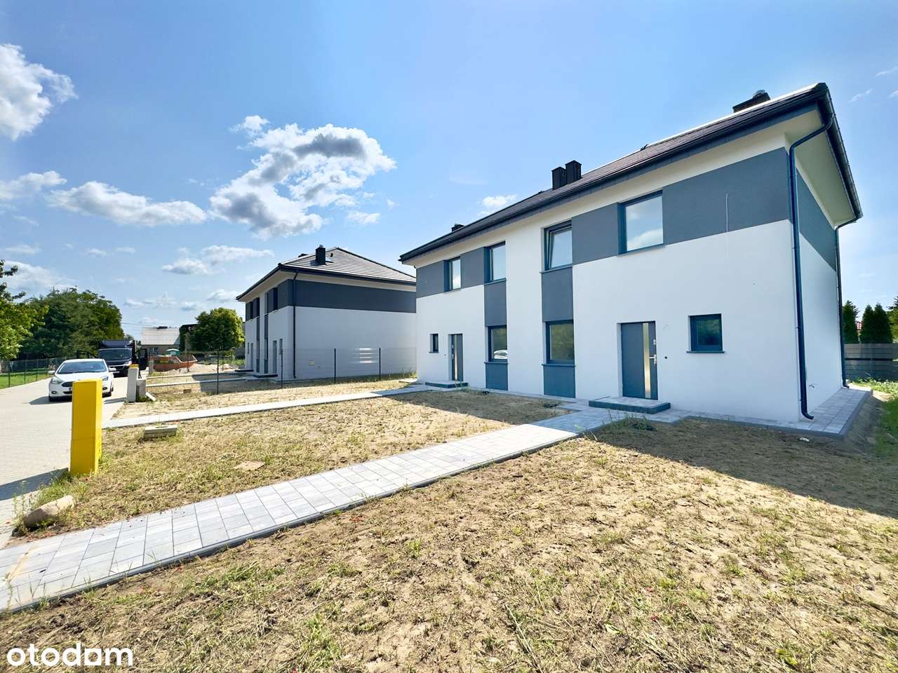 Rokietnica bliźniak - blisko dworca PKP -ogrz. podłogowe -strych-VIDEO-15