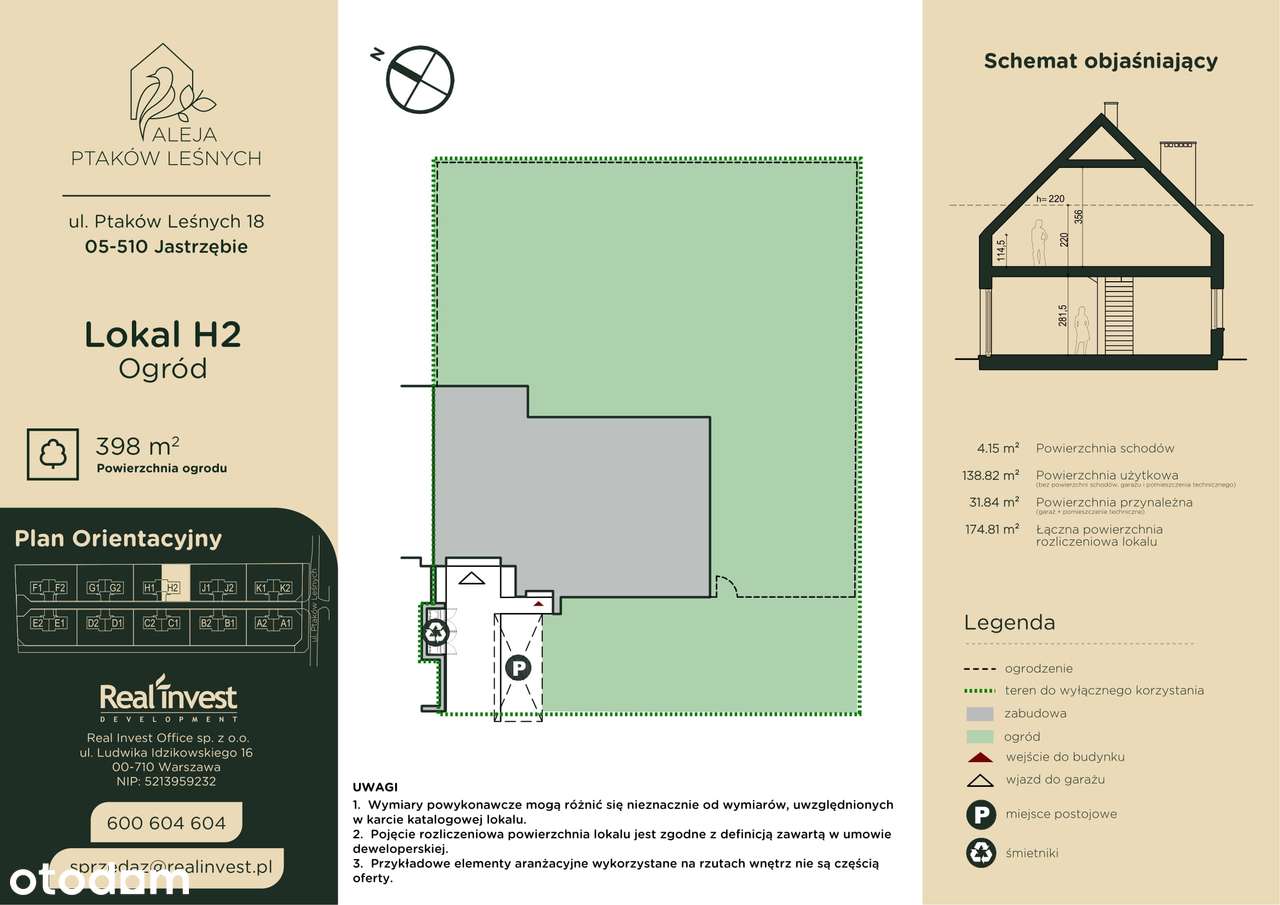 5-pokojowy dom 175m2 + ogródek Bezpośrednio - Pełny obrazek: 4/9