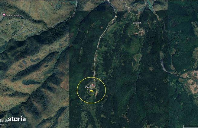 Teren intravilan 809mp sat Căoi ideal pentru casă, cabană acces asfalt-5