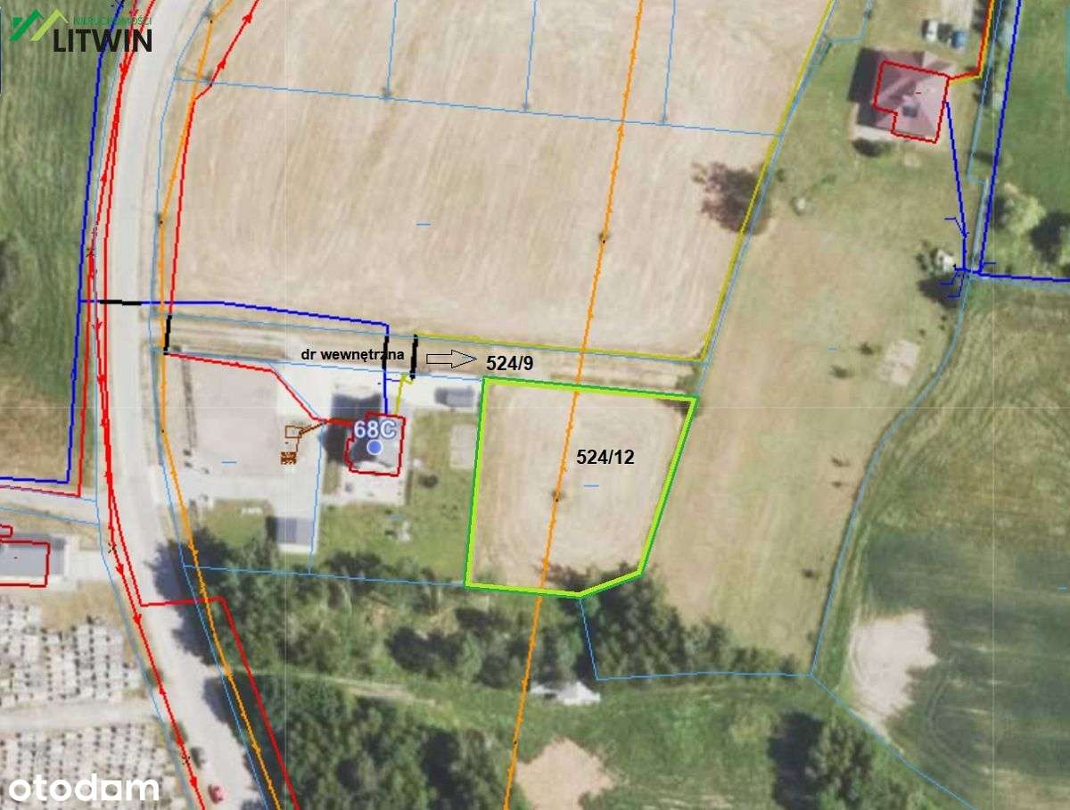 Działka z WZ, 14 ar w Machowej, gm. Pilzno - Pełny obrazek: 5/5