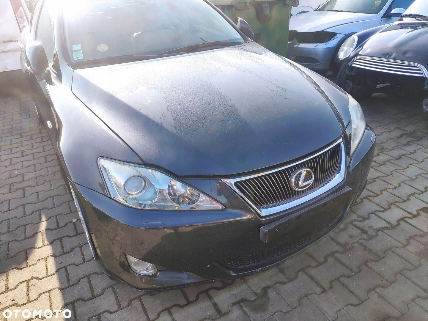 LEXUS IS II 220d PRZÓD ZDERZAK MASKA BŁOTNIK LAMPA 1G0 XENON CHŁODNICE PAS - 9