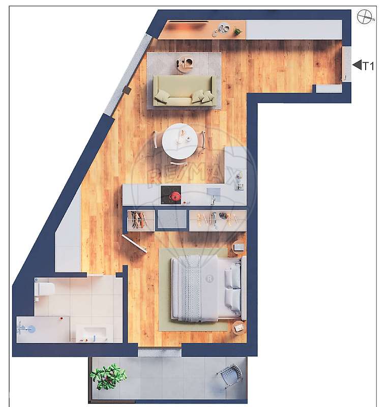 Apartamento T1 para venda-8