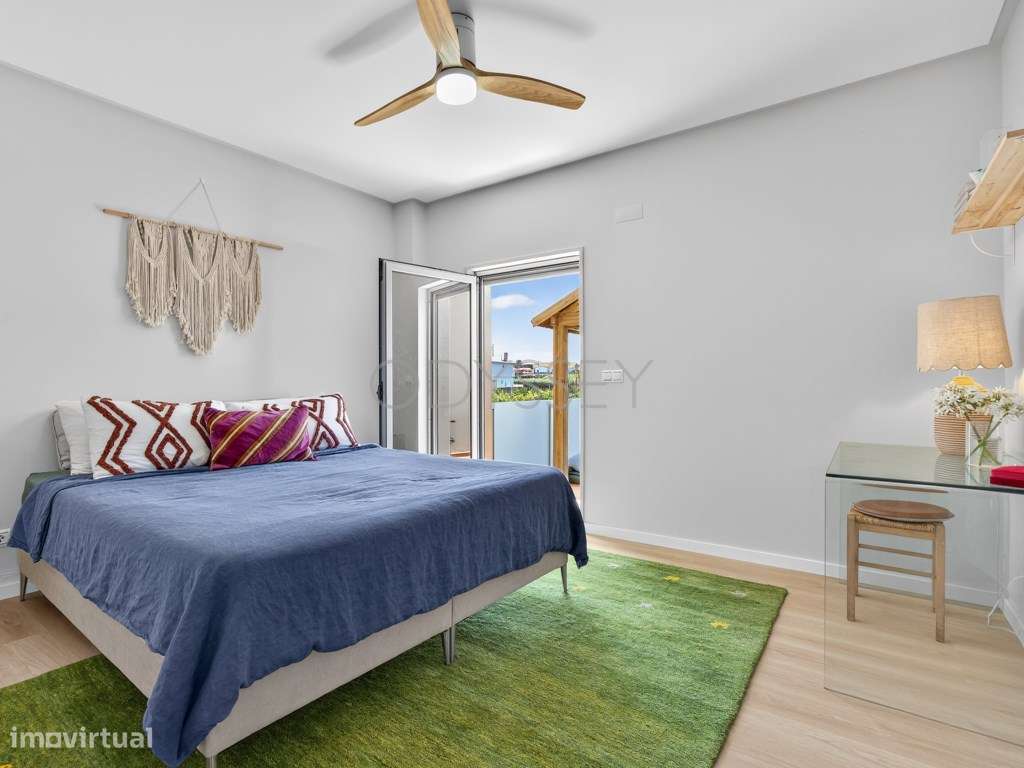 Villa entre litoral e campo com vista mar perto da Ericeira-30