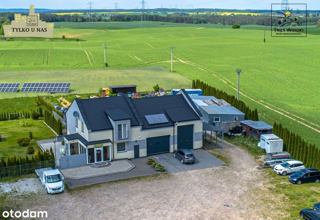 Energooszczędny Komfortowy Dom z częścią usługową-2