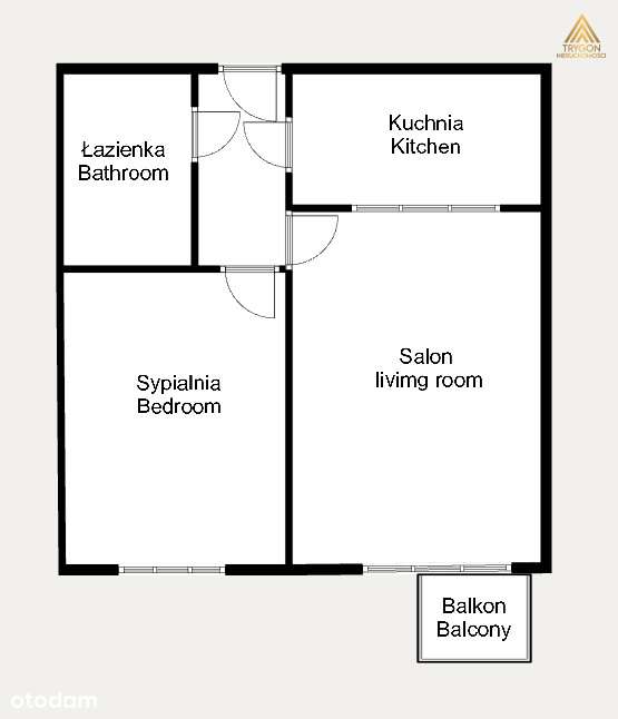 2 niezależne pokoje, do wprowadzenia, tramwaj-10