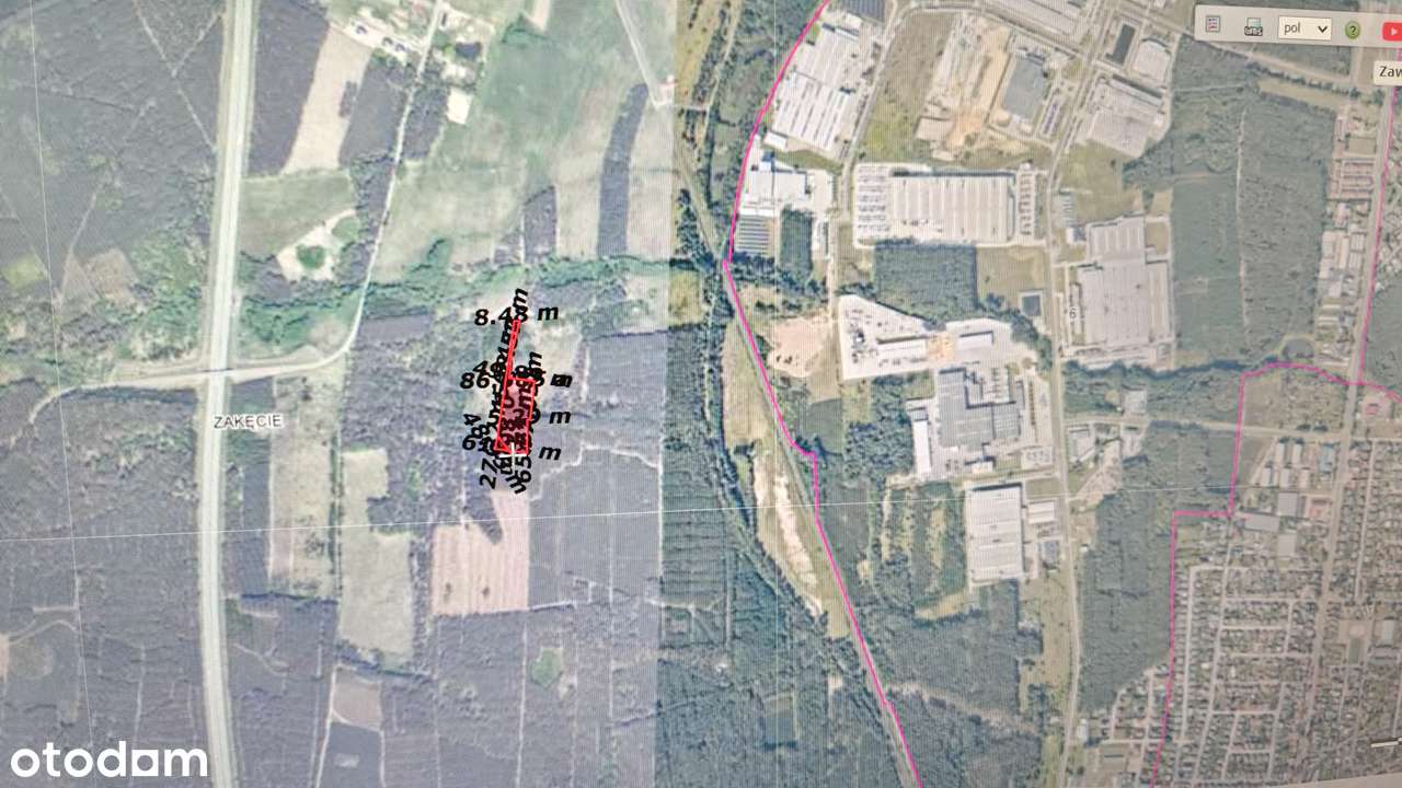 Działki pomiędzy strefą ekonom. a S3 - 20 PLN/m2-3