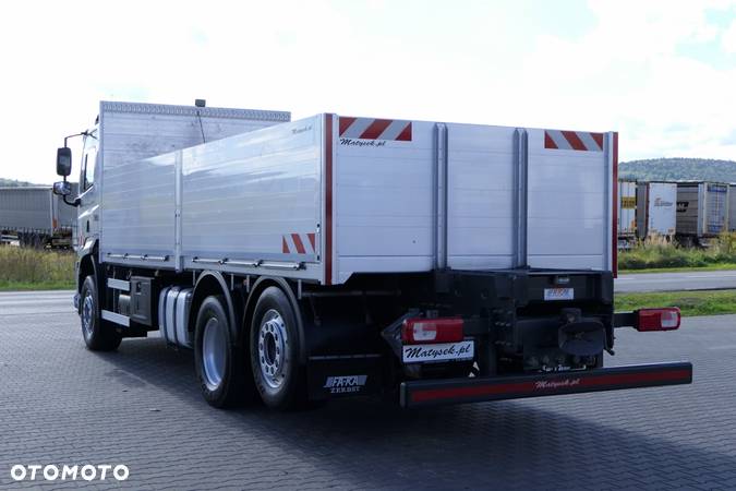 DAF CF 410 / 6X2 / SKRZYNIOWY - 6,5 M / OŚ PODNOSZONA / EURO 6 / Z NIEMIEC / - 4