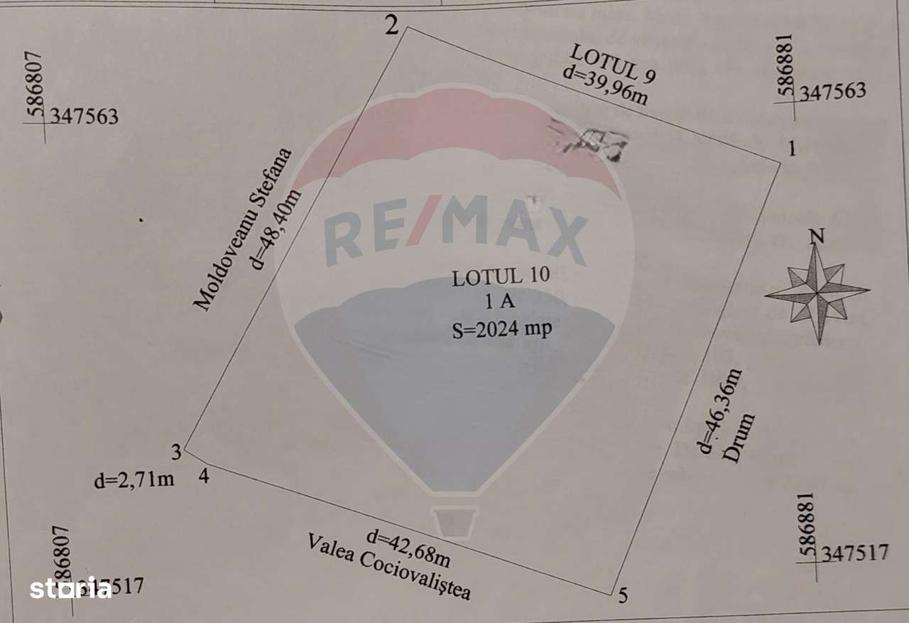 Teren de vânzare – Balotești, Strada Lacului, ansamblu de 10 loturi - Imagine principală: 3/4