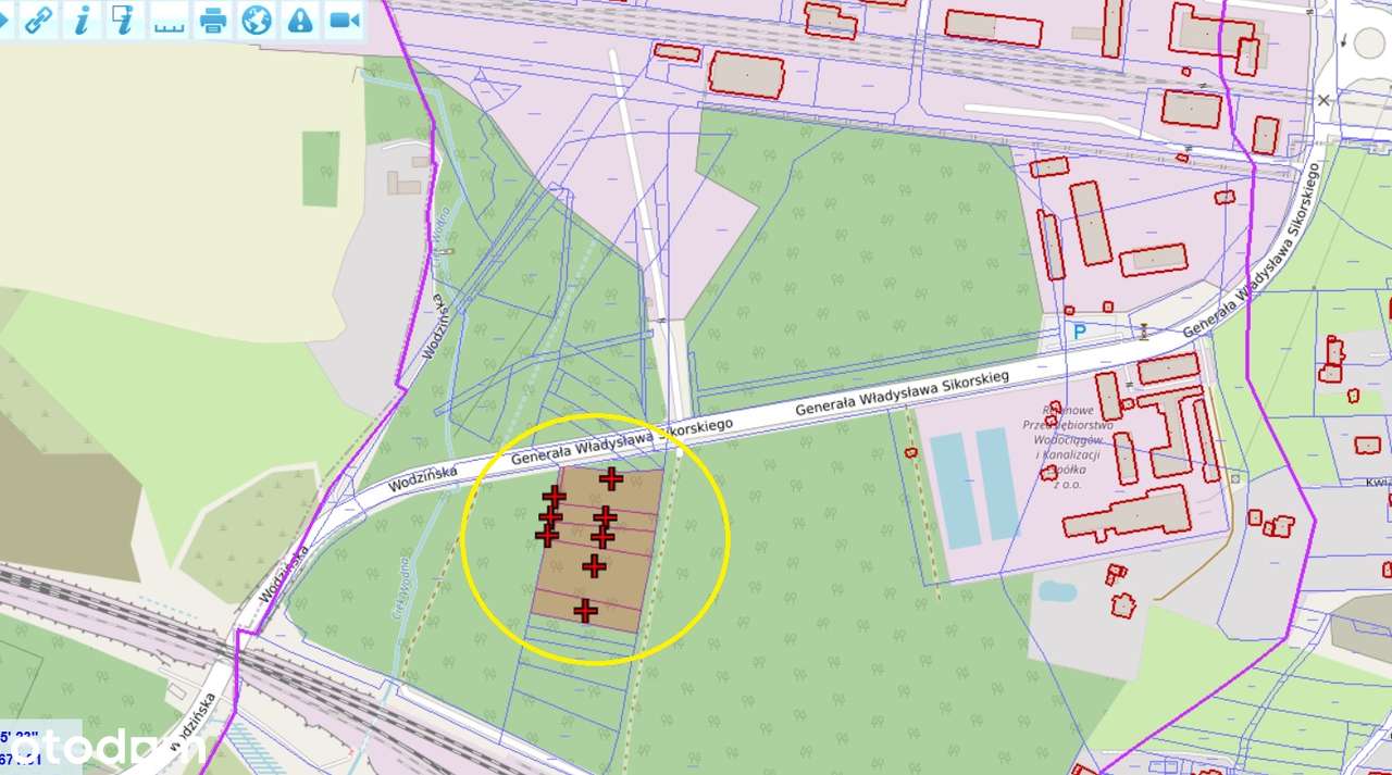 Sprzedam działkę pod HALĘ, MAGAZYN (warunki zabudowy)-4