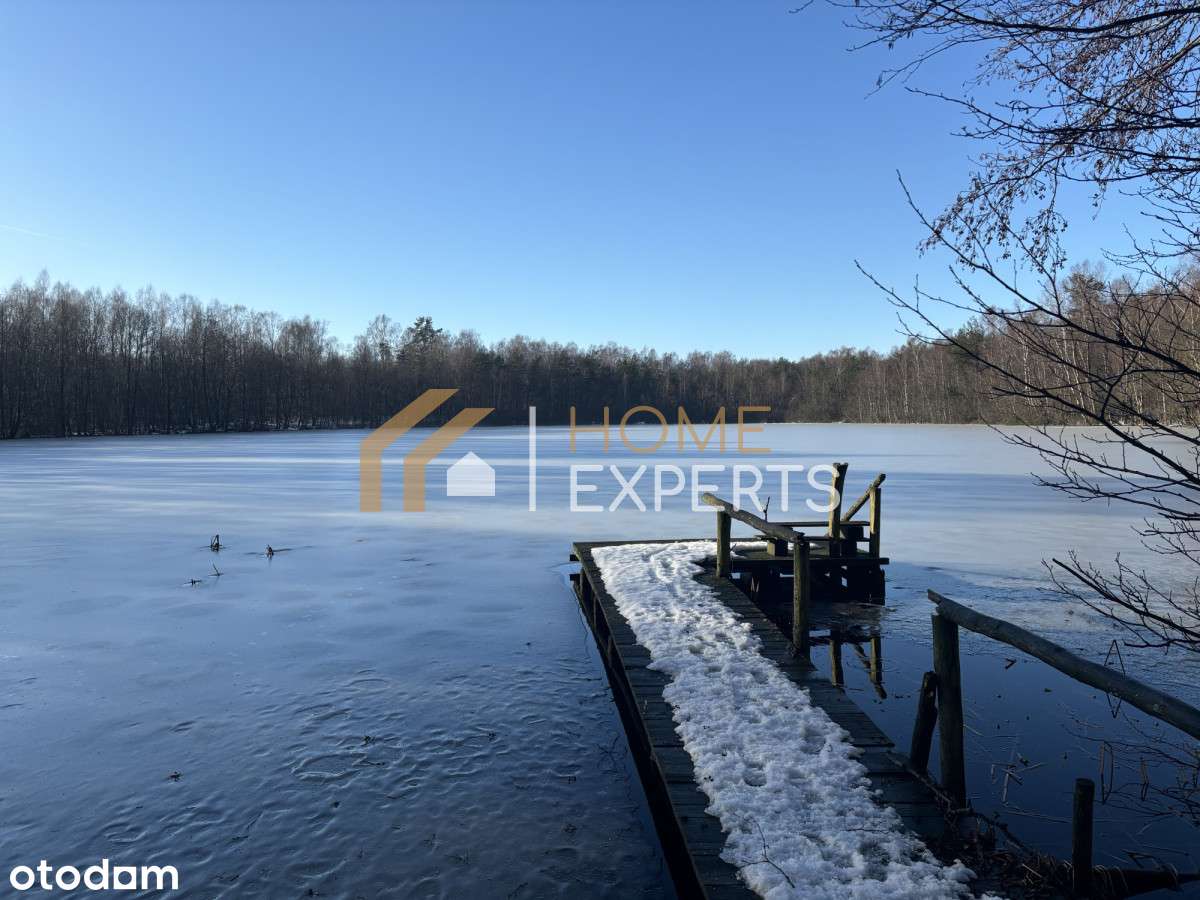 Prywatne jezioro z trzema działkami !-4