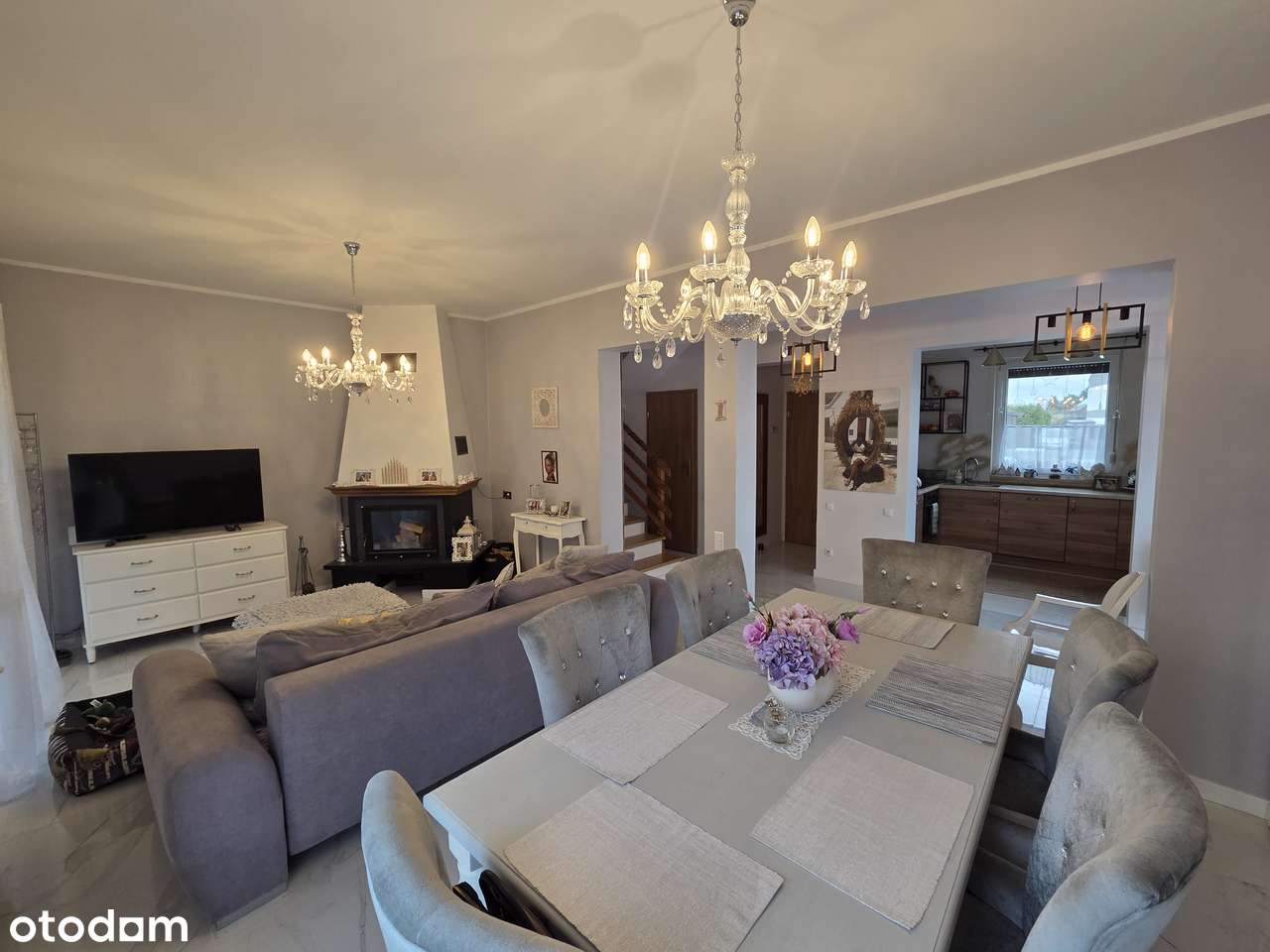 Dąbrowa - bliźniak, 3 sypialnie, spokojne miejsce, nieduży ogród-2