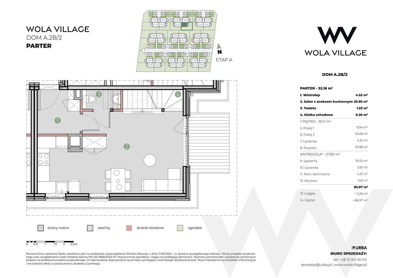 4-pokojowy dom 95m2 + ogródek Bez Pośredników - Pełny obrazek: 2/7